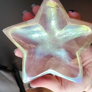 🌹 Rose Quartz star bowl 🌹 ⭐